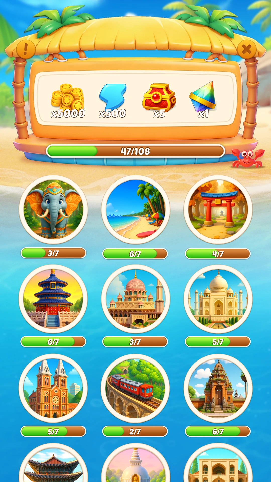 Merge City - Travel & Story screenshot