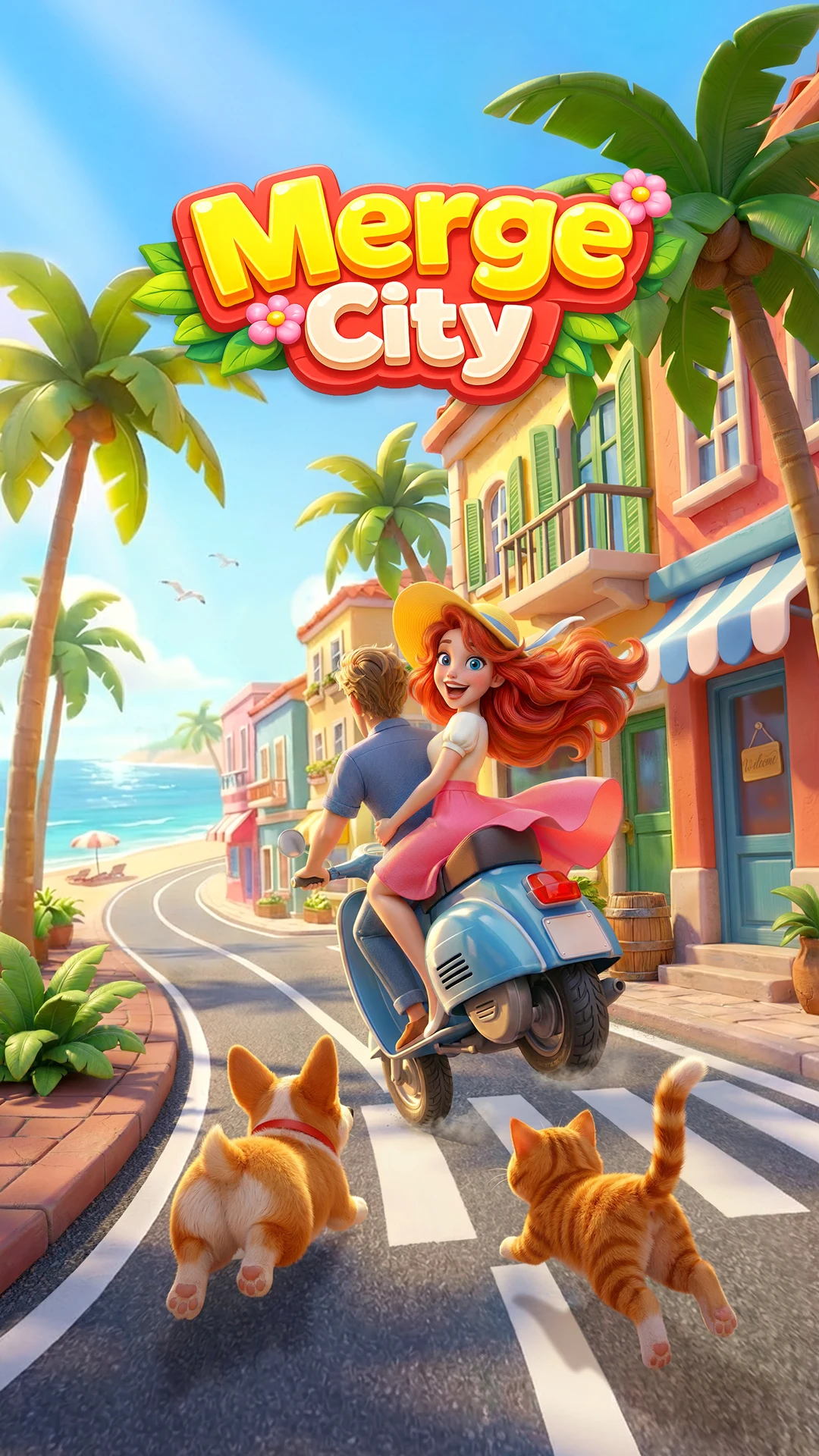 Merge City - Travel & Story screenshot