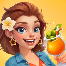 Icône de Tasty Travels: Merge Game